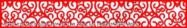 vector cnc vach ngan lan can cua cong sat plasma 0870